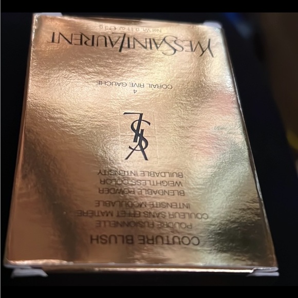 NIB Yves Saint Laurent Beauty COUTURE BLUSH 4 CORAIL RIVE GAUCHE limited edition - Picture 6 of 6